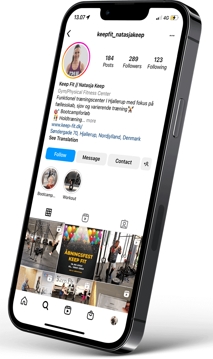 Keep Fit — fitness studio-studio i Nørre Uttrup, Nørresundby