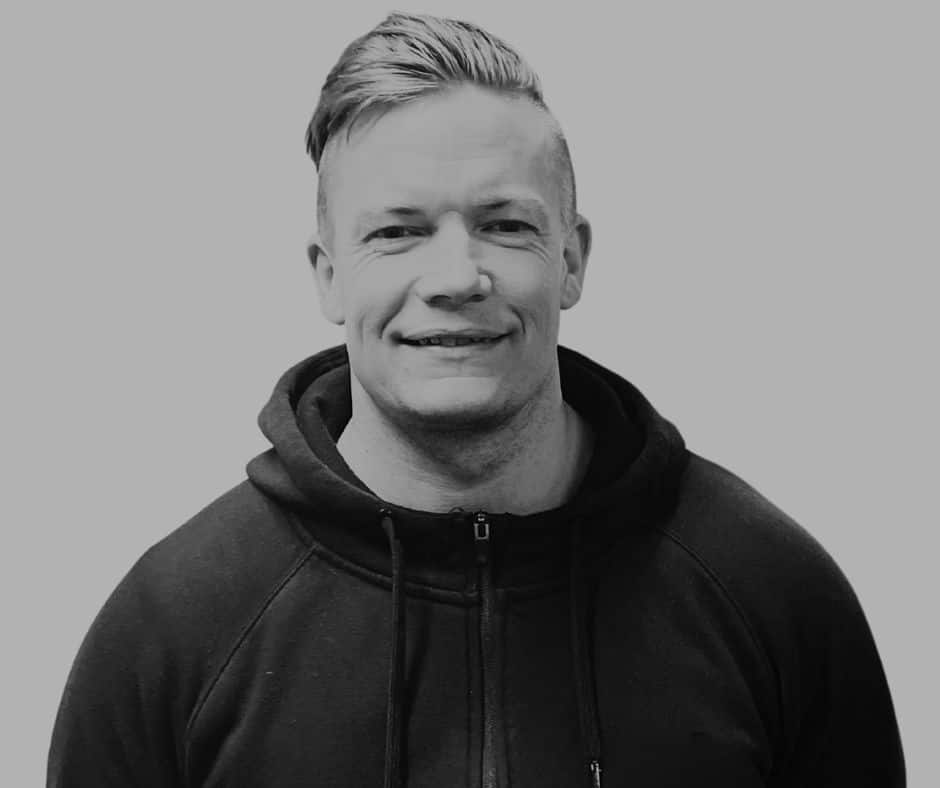 Mandlig coach i Keep Fit ved navn Rasmus